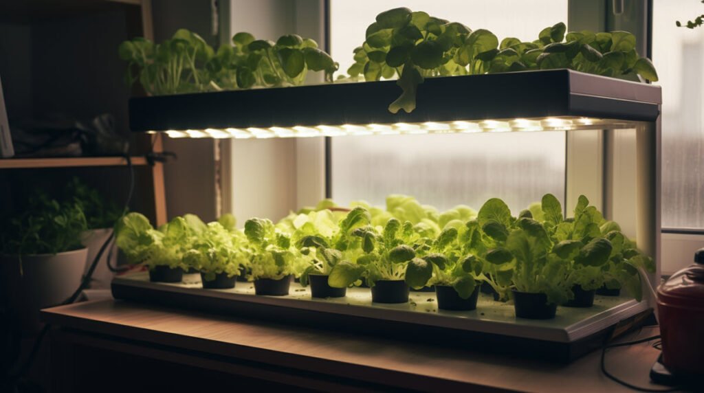 Grow Light vs Sunlight hydroponics